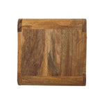 Mini Oak-ish Wall Mounted Bedside with Open Slot for wholesale