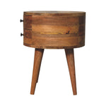 Odyssey Oak-ish nightstand-8