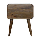 Curved Classic Grey Washed nightstand-8
