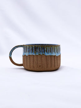 Bluvio Arte Handmade Ceramic Terra Stoneware Mug-0