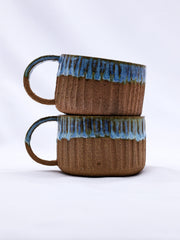 Bluvio Arte Handmade Ceramic Terra Stoneware Mug-3