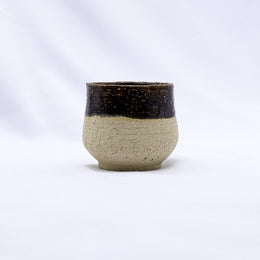 Bruno Tazza Handmade Ceramic Milled Stoneware Cappucino Mug-0