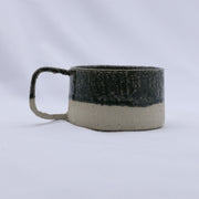 Bluverde Grande Handmade Milled Stoneware Big Ceramic Mug-0
