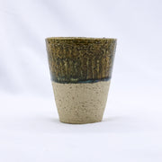 Bluverde Quadra Milled Stoneware Tall Handmade Ceramic Cup-0