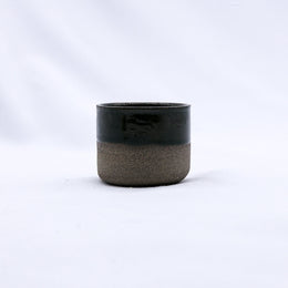 Green Picollo Smoked Grey Handmade Ceramic Stoneware Espresso Mug-0