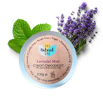Lavender Mint Cream deodorant balm - naturally bicarb and aluminium free-1