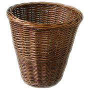 Light Steamed Wicker Waste Paper Bin-0