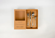 Milan Silver Stainless Steel Cutlery Sets x16/24 pieces-1