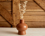 Morandi Ceramic Vase Brown-0