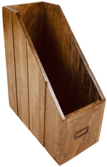 Solid Wood Magazine Organiser-3