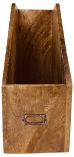 Solid Wood Magazine Organiser-1