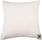 Textured Woven Cushion Cover with Fringes | Boho Cushion Cover | 40x40cm | Cotton Cushion Cover-3