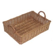 Wicker Rectangular Display Tray-0