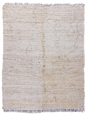 Flatweave Natural Jute Rug - 201 x 146 cm-0