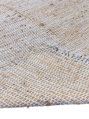 Flatweave Natural Jute Rug - 201 x 146 cm-4