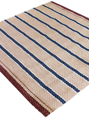 Flatweave Natural Jute Rug - 186 x 186 cm-3