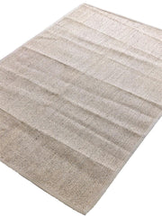 Flatweave Natural Jute Rug - 195 x 134 cm-3