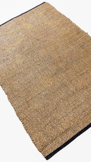 Braided Natural Jute Rug - 186 x 146 cm-2