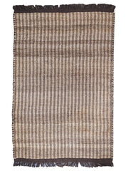 Flatweave Natural Jute Rug - 247 x 155 cm-0
