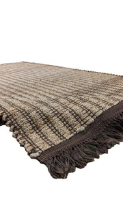 Flatweave Natural Jute Rug - 247 x 155 cm-4