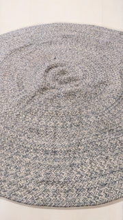 Braided Natural Jute Rug - 94 x 94 cm-2