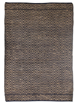 Loop Overdyed Jute Rug - 219 × 125 cm-0