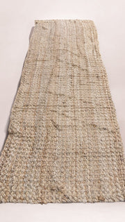 Chunky Natural Jute Runner - 186 × 61 cm-2