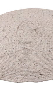 Braided Overdyed Jute Rug - 122 x 122 cm-3