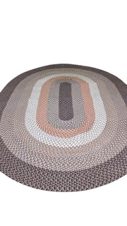 Braided Natural Jute Rug - 271 x 189 cm-1