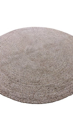 Braided Overdyed Jute Rug - 162 x 162 cm-2