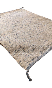 Flatweave Natural Jute Rug - 198 × 134 cm-4