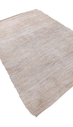 Flatweave Natural Jute Rug - 217 × 162 cm-2