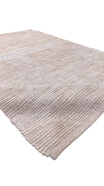 Flatweave Natural Jute Rug - 217 × 162 cm-4