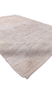 Flatweave Natural Jute Rug - 217 × 162 cm-4