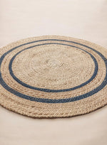 Braided Natural Jute Rug - 152 x 152 cm-2