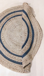 Braided Natural Jute Rug - 152 x 152 cm-3