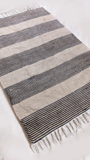 Flatweave Natural Jute Rug - 207 x 140 cm-2