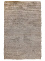 Braided Natural Jute Rug - 201 x 146 cm-0