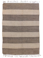 Flatweave Natural Jute Rug - 186 x 134 cm-0