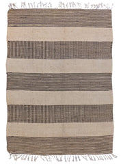 Flatweave Natural Jute Rug - 186 x 134 cm-0