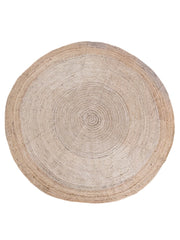 Flatweave Natural Jute Rug - 146 x 146 cm-0
