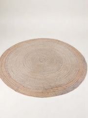 Flatweave Natural Jute Rug - 146 x 146 cm-2