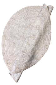Braided Natural Jute Rug - 122 x 122 cm-3