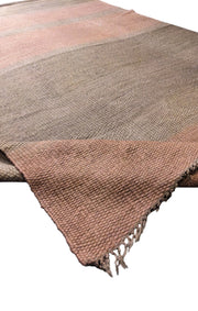 Flatweave Natural Jute Rug - 277 × 156 cm-4