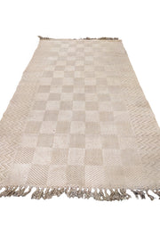 Flatweave Natural Jute Rug - 244 × 119 cm-3