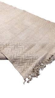 Flatweave Natural Jute Rug - 244 × 119 cm-4