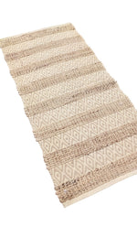 Braided Natural Jute Rug - 125 × 73 cm-2