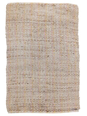 Braided Natural Jute Rug - 155 x 94 cm-0