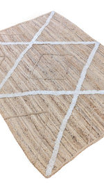 Braided Natural Jute Rug - 174 × 134 cm-2