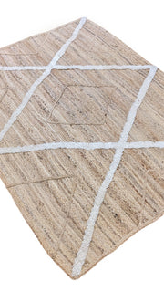 Braided Natural Jute Rug - 174 × 134 cm-2